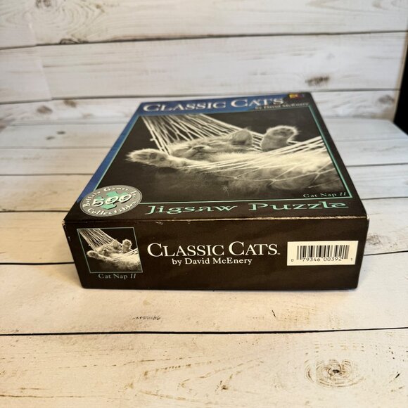 Classic Cats Cat Nap II & III 500 Pc Puzzles by David McEnery Buffalo Games - Picture 6 of 14